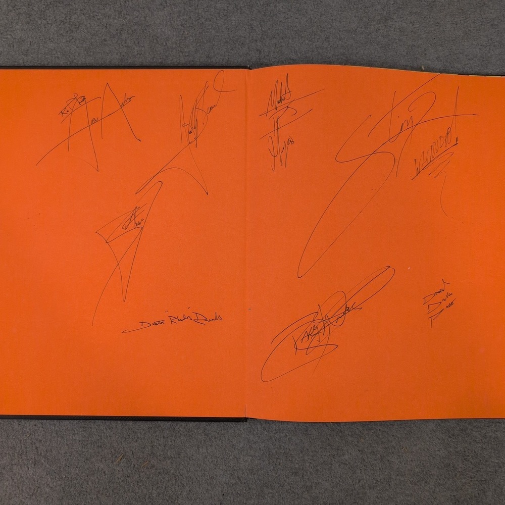 Wrestling Madness Matt Hunter Book 8 Signatures Autographed Sting Dustin Rhodes